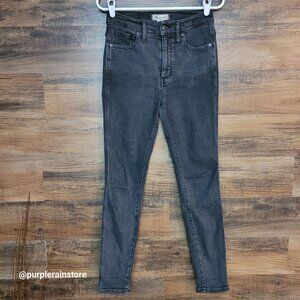 Madewell Jeans 27 Skinny 10" High Rise Starkey Wash MA977 Tummy Control Slimming